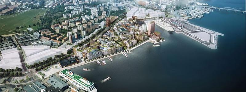 Saltkajen. Foto: Skanska