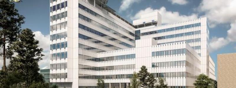Illustration: Locum/Carlstedt arkitekter/CF Møller (bilden motsvarar inte exakt byggnadens slutliga utformning)