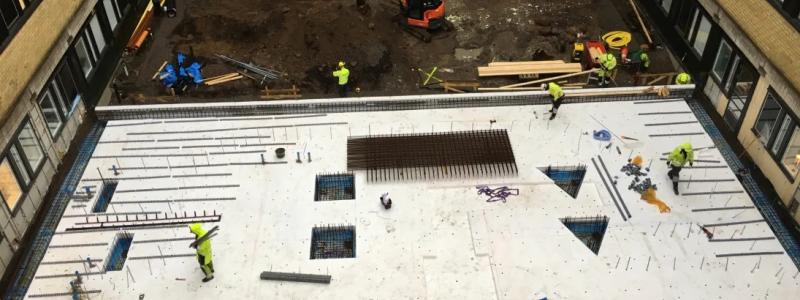 Projektet var klart i juni 2021 ett halvår innan kontraktstidplan. Foto: NCC