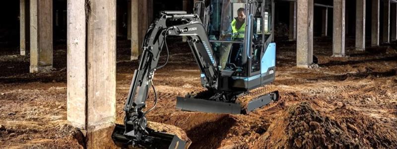 Till skillnad från dieselversionen saknar HX19e motorolja, bränslefilter och luftfilter, vilket innebär lägre underhållskostnader. Bild: Hyundai