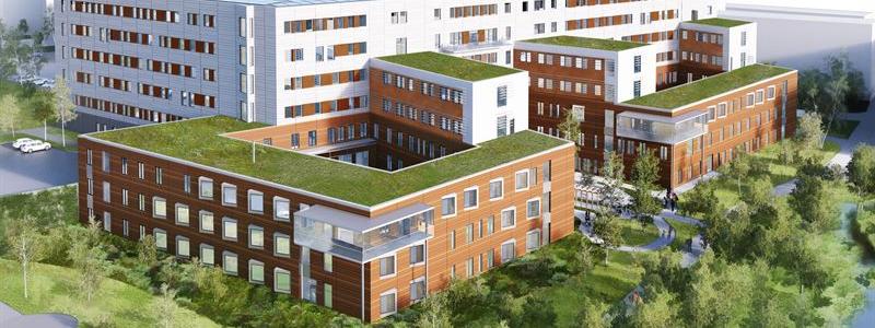 APC installerar på Universitetssjukhuset i Linköping. Illstration: Sweco.