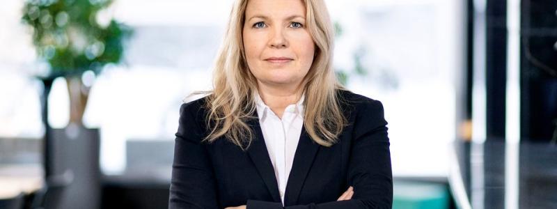 Elin Kebert, kompetensförsörjningsexpert på Byggföretagen.  Pressbild: Byggföretagen