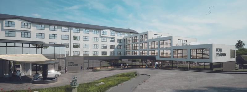 The Front House är Hotel Tylösands nya tillbyggnad som invigs våren 2023.