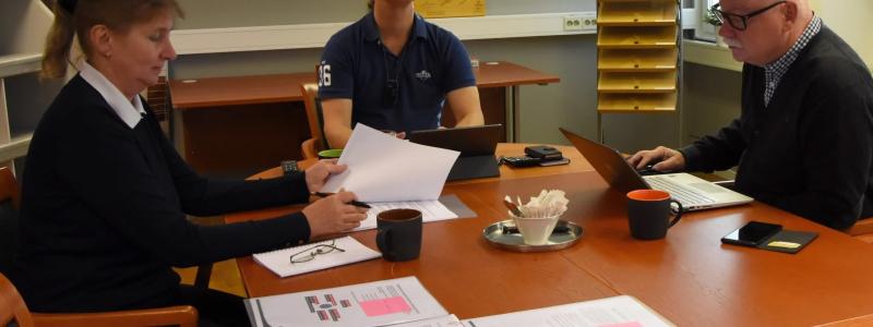 Auktorisationen är ett verktyg som också hjälper ledningen att förbättra prestation och effektivitet i företaget. (Bild från en tidigare revision hos  Welin & Co.)
