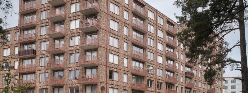 Kvarteret Docenten i Rosendal var en av fem finalister till Uppsala kommuns arkitekturpris 2023.