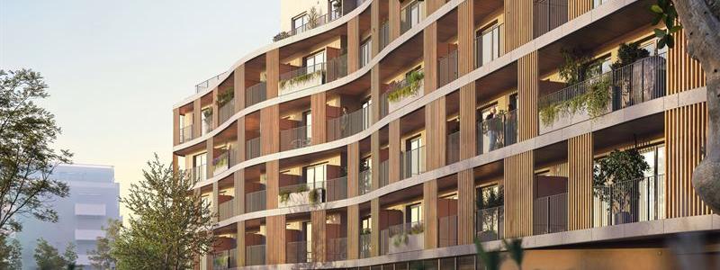 Bostadsprojektet Albatros Kbely i Prag, Tjeckien. Pressbild: Skanska