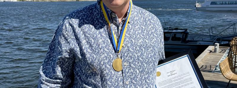 Bob Blomqvist, Årets Plåtslagare 2025. Av: Tomas Skagerlind/Plåt & Ventföretagen