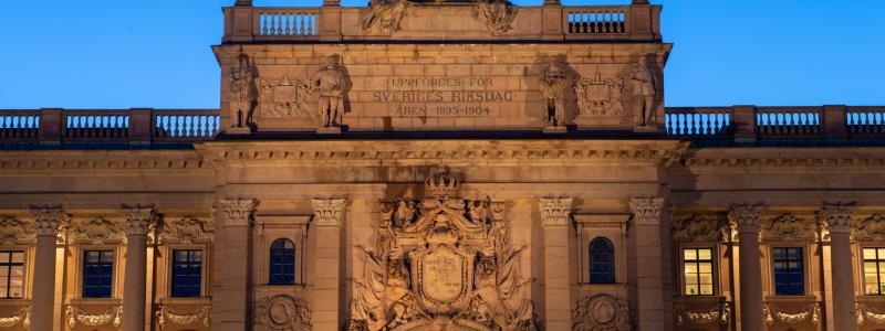 Årets vinnare i exteriörklassen var Riksdagen i Stockholm.