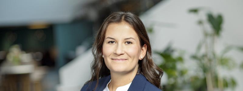 Johanna Vilhelmsson, avtalsansvarig för Tjänstemannaavtalet hos Byggföretagen. Foto: Byggföretagen