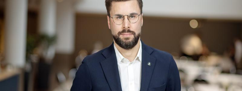 Johan Flodin, nationell projektledare för sund konkurrens på Byggföretagen. Foto: Byggföretagen