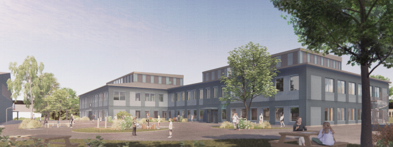 Berghemskolan (arkitekt Witte Sundell).