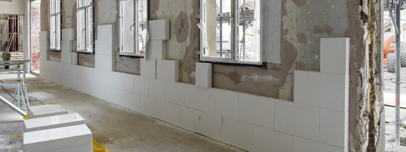 De ökande fuktproblemen i byggsektorn understryker behovet av material som kan reglera fukt och förebygga mögel i själva konstruktionen. Här kan diffusionsöppna lösningar spela en viktig roll, eftersom de hjälper väggarna att släppa ut fukten i stället för att kapsla in den.

Foto: Xella