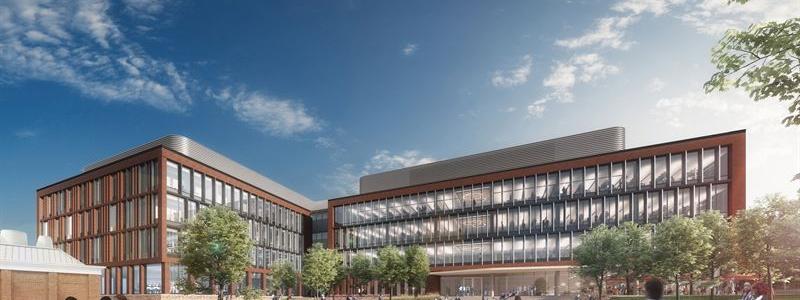 Biotech Charlottesville. Pressbild: Skanska