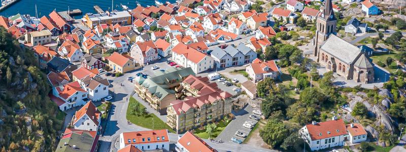 Brf Falkegården Fjällbacka. Foto: Brixly