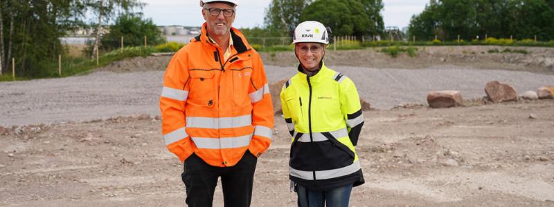 ByggDialog och Gästrike vatten tar nästa steg i projektet. Pressbild: ByggDialog