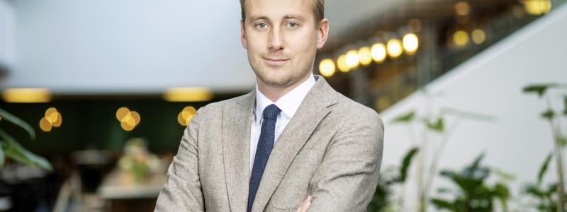 Emil Flodin, analytiker, Byggföretagen. Foto: Byggföretagen
