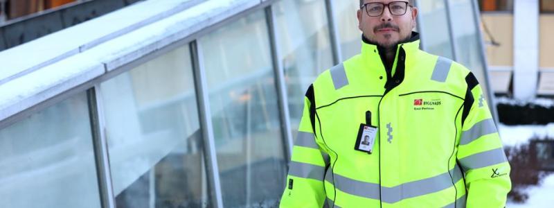 Emil Persson, Byggnads avtalssekreterare