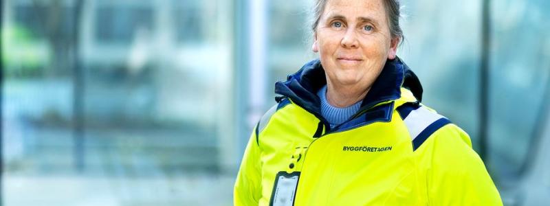 Carin Stoeckmann, Byggmästar’n i Skåne AB (Ordförande) Pressbild: Byggföretagen