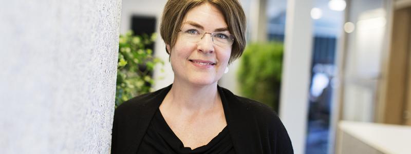 Carina Loh Lindholm på IVL, koordinator för CCBuild. Foto: IVL Svenska Miljöinstitutet