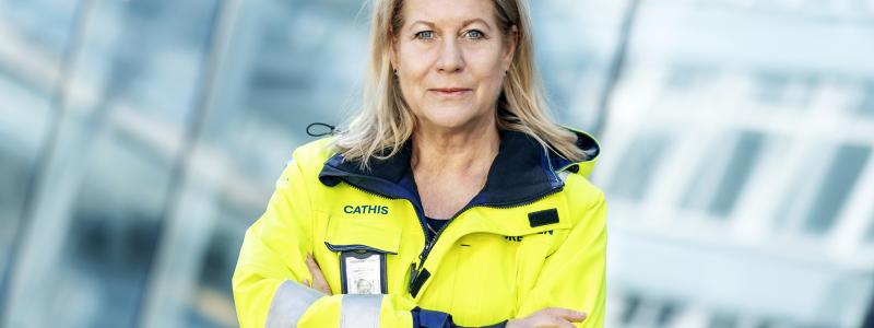 Catharina Elmsäter-Svärd, vd för Byggföretagen. Pressbild: Byggföretagen