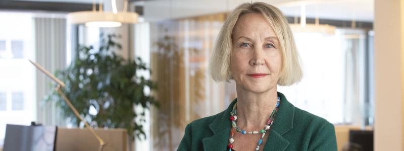 Lotta Werner Flyborg vd SGBC. Foto: Sweden Green Building Council