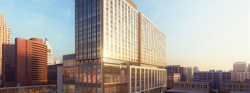Convention Center Hotel Cincinnati. Pressbild: Skanska