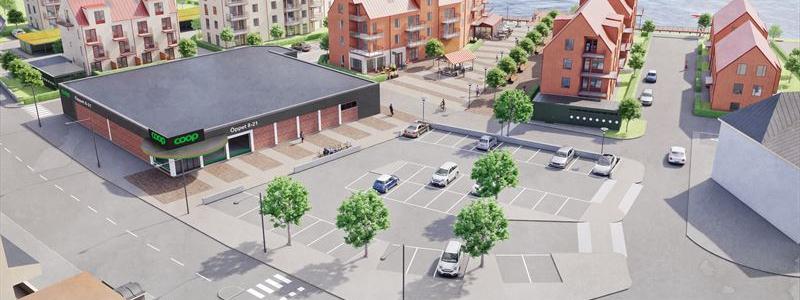 Coop Karsborg - nytt utseende. Fotofgraf: Coop