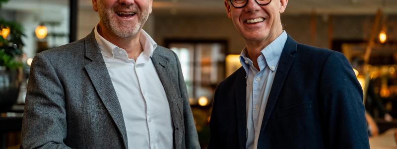 Daniel Linden och Sture Nilsson. Foto: ByggPartner
