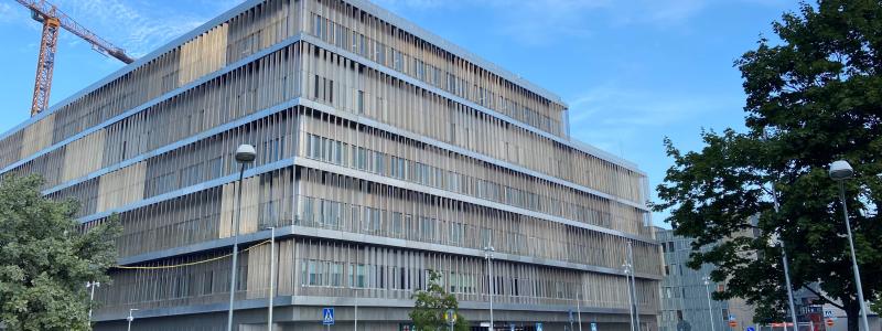 Akutvårdsbyggnaden vid Danderyds sjukhus. Foto: Locum