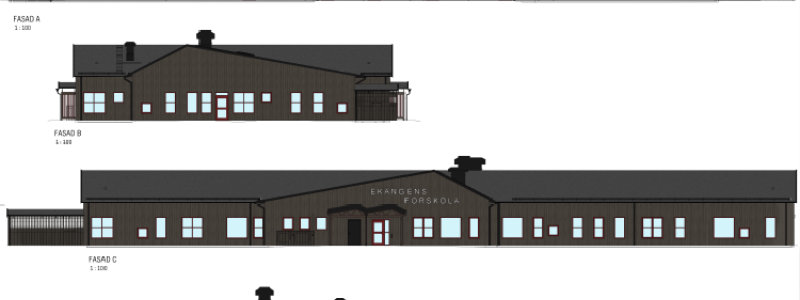 Illustrationsbild Ekängens förskola. Pressbild: Oskershamns kommun