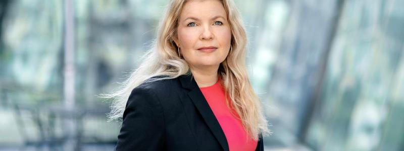 Elin Kebert, kompetensförsörjningsexpert på Byggföretagen. Pressbild: Byggföretagen