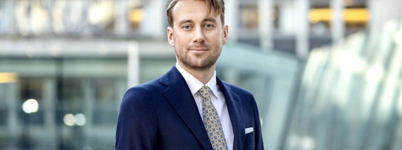 Emil Flodin, analytiker, Byggföretagen. Pressbild: Byggföretagen