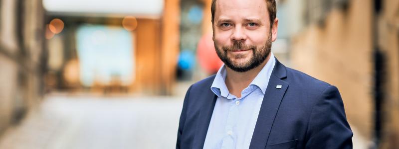 Erik Haara, vd, Glasbranschföreningen. Foto: Magnus Östh