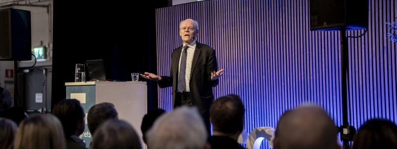 Bland talarna på årets mässa finns bland annat den tidigare riksbankschefen Stefan Ingves, som talar om det ekonomiska världsläget och dess inverkan på svensk ekonomi. Bildkälla: Easyfairs