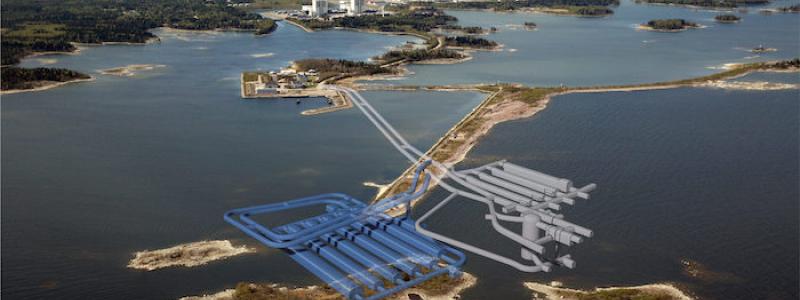 Nya SFR kommer att ligga djupare, 120 till 140 meter, än den befintliga anläggningen. Bild: SKB