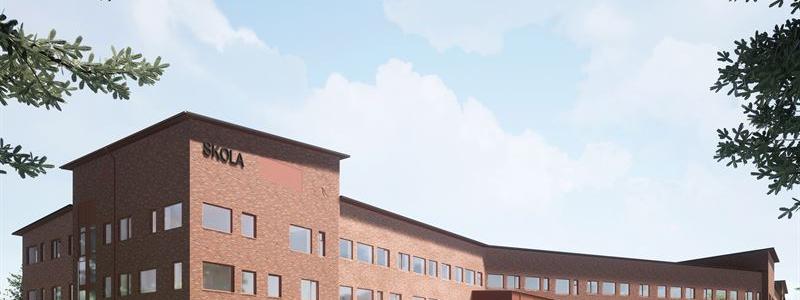 Fredriksborgsskolan. Foto: Skanska