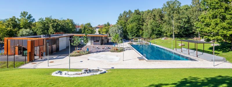 Fredriksbergsbadet. Foto: Anders Fredriksén