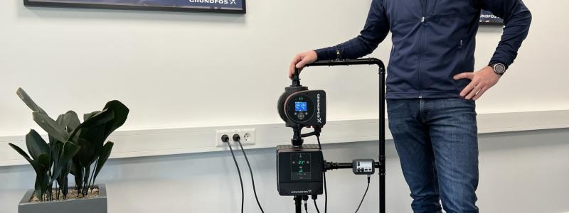 Jon Olav Eidsmo, Sales Engineer på Grundfos. Foto: Grundfos