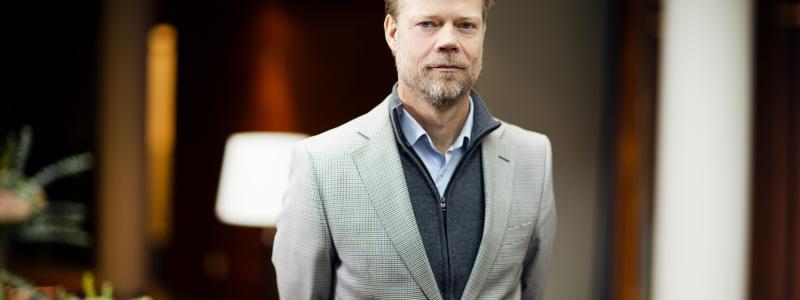 Gustaf Edgren - bostadspolitisk expert på TMF. Foto: Juliana Fälldin