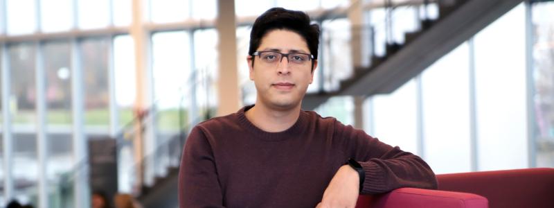 Hadi Banaee, AI-forskare vid Örebro universitet. Foto Örebro Universitet.