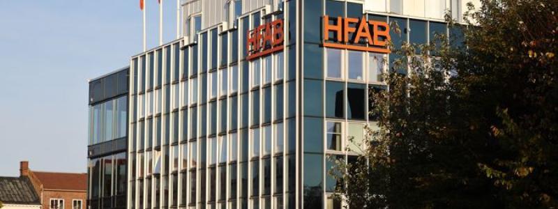 HFAB:s huvudkontor i Halmstad idag. Pressbild: MTA Bygg och Anläggning