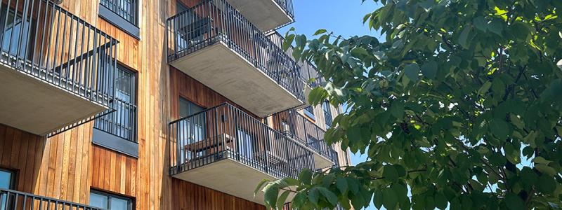 Hus i trä. Pressbild: IVL Svenska Miljöinstitutet