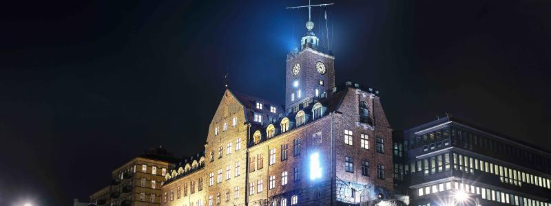 Sernekes huvudkontor ligger på Kvarnberget i Göteborg i den tidigare Sjöbefälsskolan. Foto: Wikipedia Common Lic, kredit: Leffelive