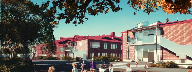 Visionsbild: Horisont Arkitekter.