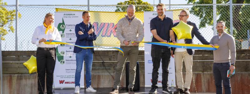 Invigning, av innovationscentret i Plenninge. Pressbild: Wiklunds Åkeri AB