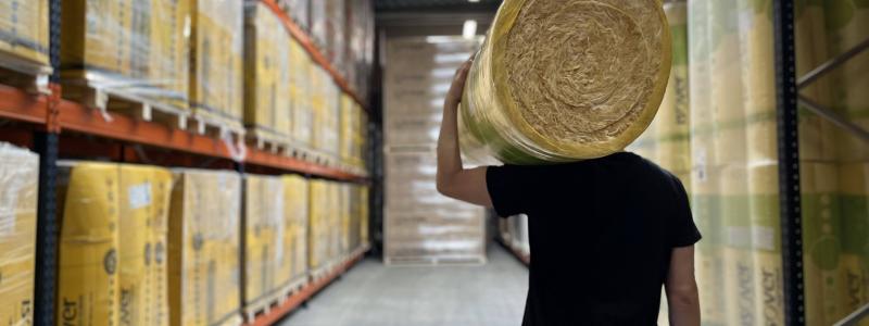 Mineralull är ett långsiktigt hållbart isoleringsmaterial. Bildkälla Insulize