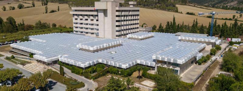 Renovering av Ubarmin-kliniken i Pamplona. Pressbild: Renolit Alkorplan