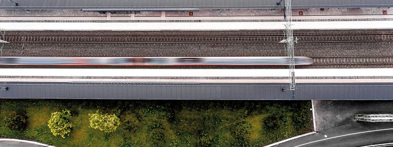 Järnväg översikt. Foto: Peter Kroon