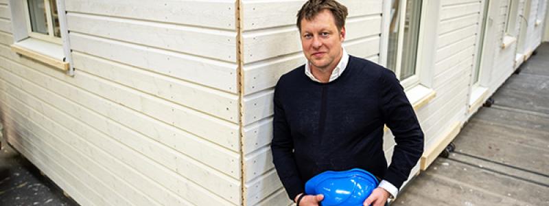 Enligt Johan Bynell, VD för Hjältevadshus.
