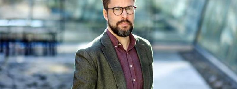 Johan Flodin, samordnare sund konkurrens och tredjepartskontroller på Byggföretagen. Pressbild: Byggföretagen
